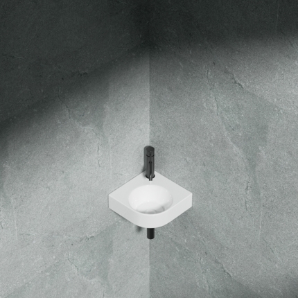 Lave-mains suspendu en angle Miniqua