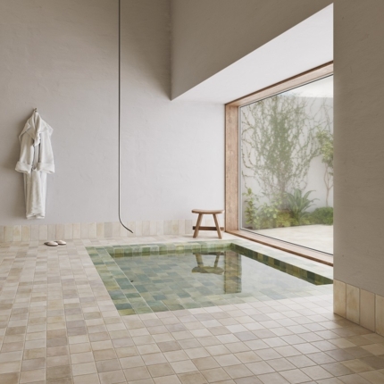 Carrelage Aqua mat piscine