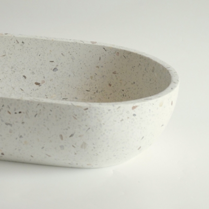 Vasque Oval terrazzo 55 cm 