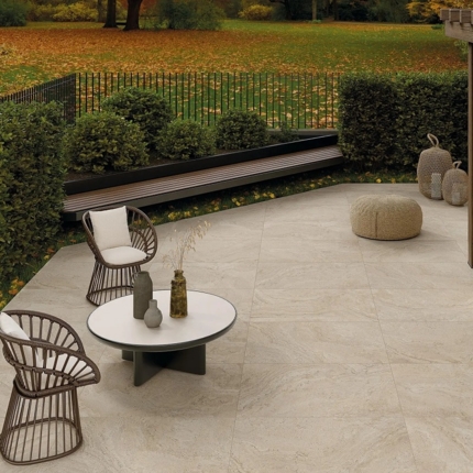 Carrelage Unique Travertin minimal 2.0 cream mat