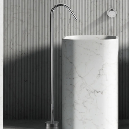 Mitigeur sur pied lavabo Cezela
