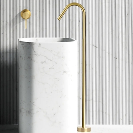 Mitigeur sur pied lavabo Cezela