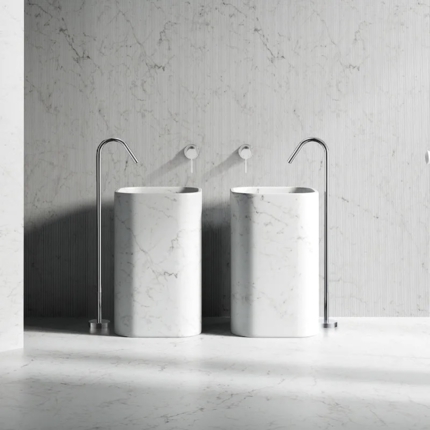 Mitigeur sur pied lavabo Cezela
