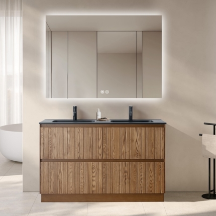 Meuble double vasque Chênaé 140 cm
