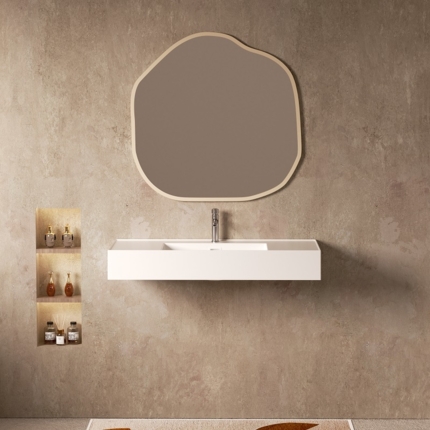 Vasque suspendue 100 cm Suspens