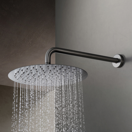 Kit de douche encastrable Titane Gun métal