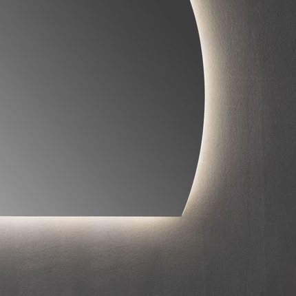 Miroir LED angle 90° Edge 