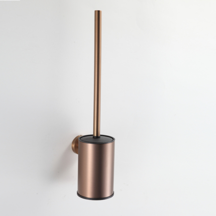 Brosse WC suspendue bronze brossé