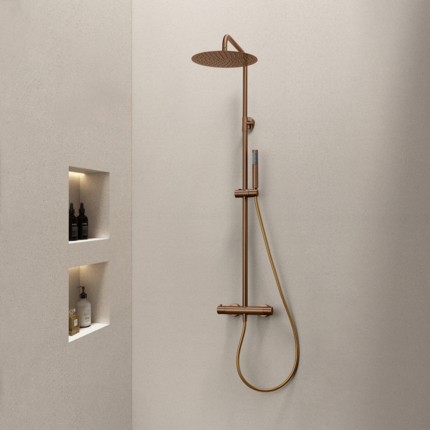 Colonne de douche thermostatique Cezela 