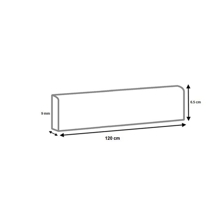 Plinthes carrelage Dakota