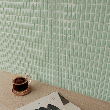 Carrelage 3D Bars Bevel 12.5 x 25cm