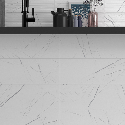 Carrelage Dole Lisse Brillant 20x60 cm