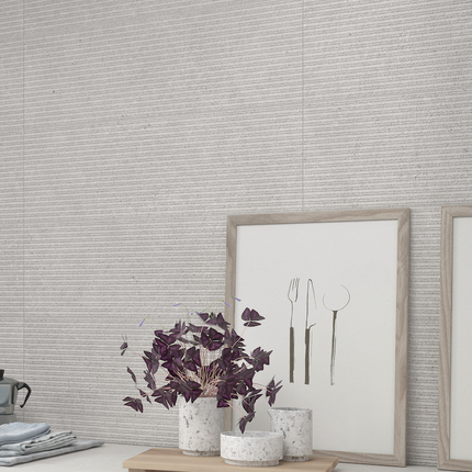 Carrelage Kalksten Relief mat 