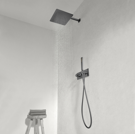 Kit de douche encastrable Smart Button carré