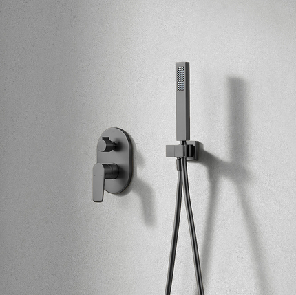 Kit de douche encastrable Flat mural carré