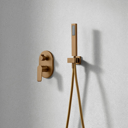 Kit de douche encastrable Flat mural carré