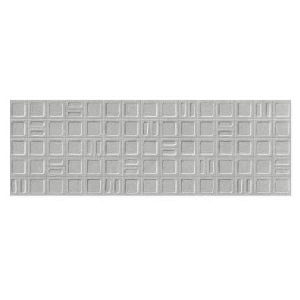 Gravel Relief Square Mat 40x120 cm 