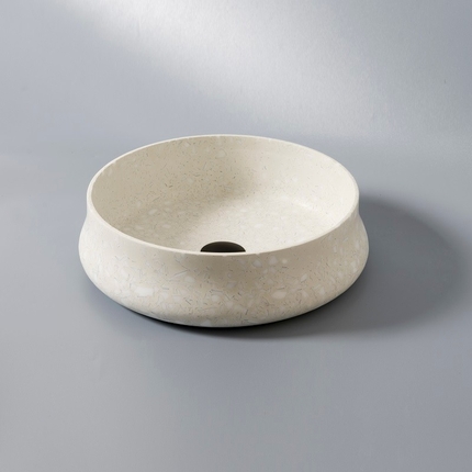 Vasque terrazzo Quartz 38 cm