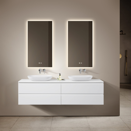 Customizable countertop washbasin unit Alia