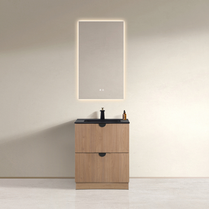 Meuble Feety Cannelé 70 vasque encastrable