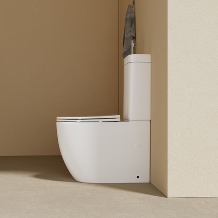 Pack wc à poser avec lave main intégré Uniqo