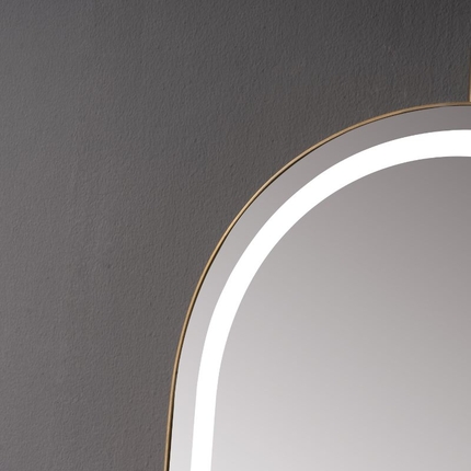 Miroir LED suspendu au plafond Psyché Double face