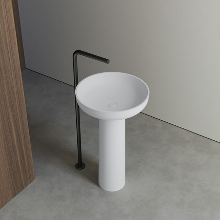 Lavabo colonne totem Breeze Solid surface 50 cm
