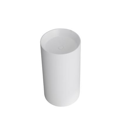 Lavabo colonne totem Rotondo Solid surface 45 cm