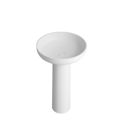 Lavabo colonne totem Breeze Solid surface 50 cm