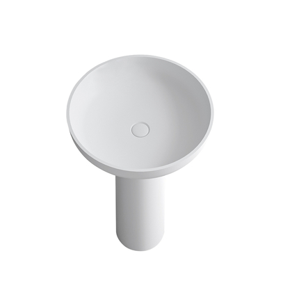 Lavabo colonne totem Breeze Solid surface 50 cm