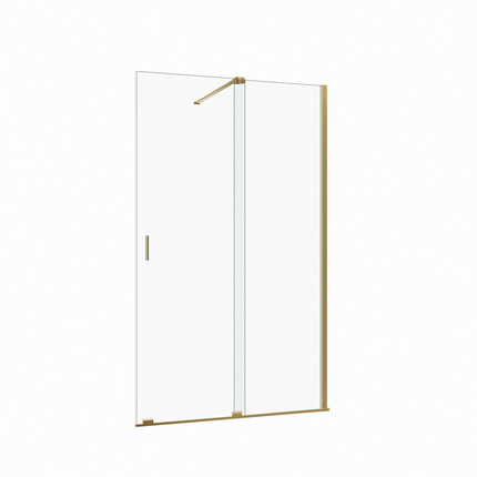 Paroi à l'italienne avec coulissante Ingenia 120 cm 
