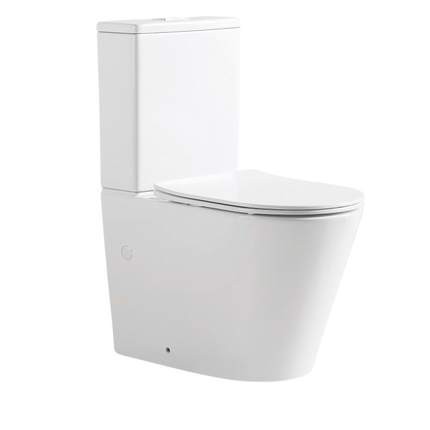 Pack WC à poser Darko blanc Rimless