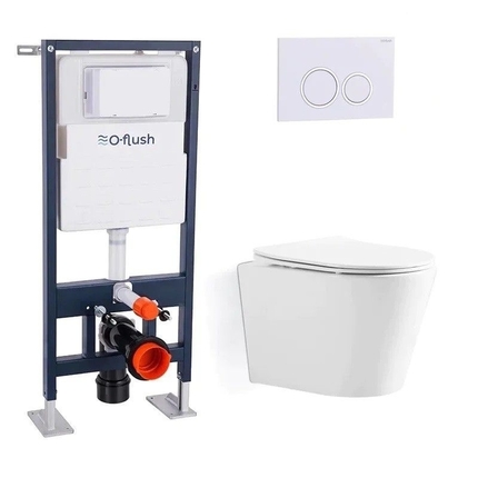 Pack WC suspendu O-Flush Darko