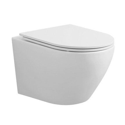 Cuvette suspendue Joy Blanche matte Rimless