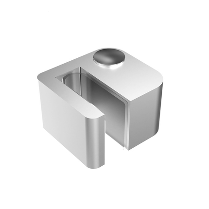 Pied de fixation verre 8 mm