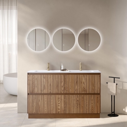 Miroir rond Led Moon 40 cm 