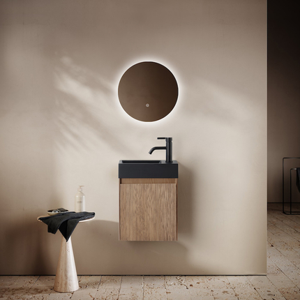 Round LED Mirror Moon 40 cm 