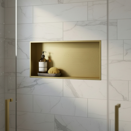 Niche or brossé 30 et 60 cm