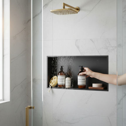 Matzwarte nis 30 en 60 cm