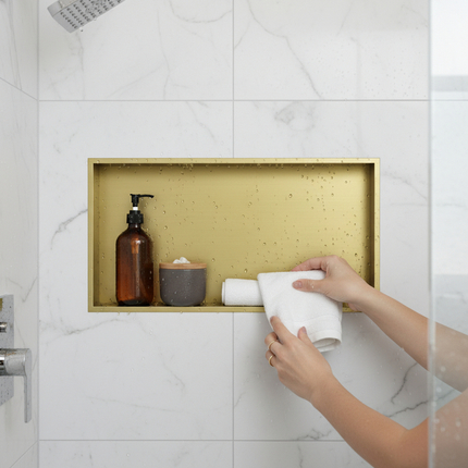 Geborsteld gouden nis 30 en 60 cm