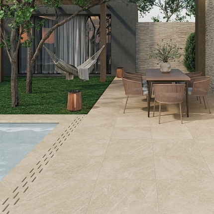 Carrelage Éléments Pebbles Bocciardata 20 MM