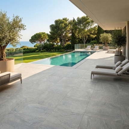 Carrelage Éléments Pebbles Bocciardata 20 MM