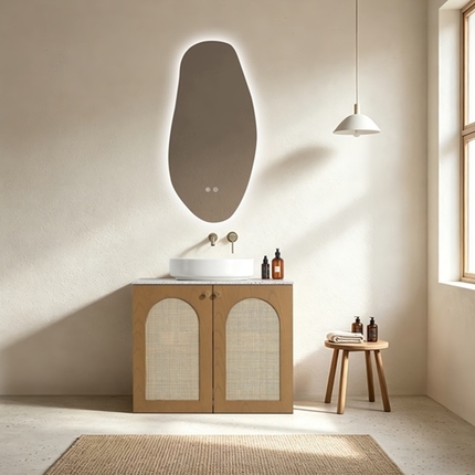 Meuble Canopy 90 cm plan en terrazzo