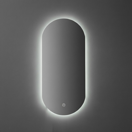 Miroir 45 cm led Ovalis