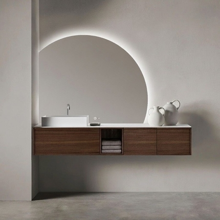 Miroir LED angle 90° Edge 