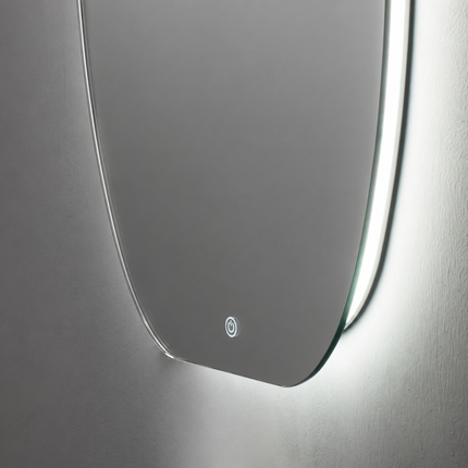 Miroir Led Curve 58 cm 