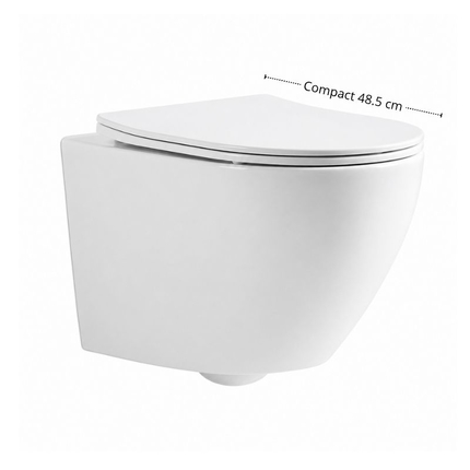 Cuvette suspendue Compact Rimless