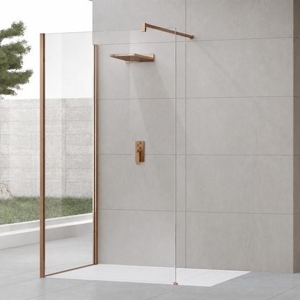 Set of fixed corner walls