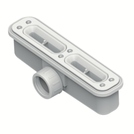 Receveur de douche Pietra blanc mat 100 x 80 cm