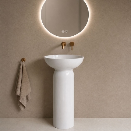 Totem blanc brillant Cielo